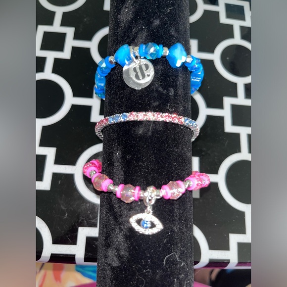 Bomb Party bracelet stack, The Stack of Good Luck - Picture 2 of 4